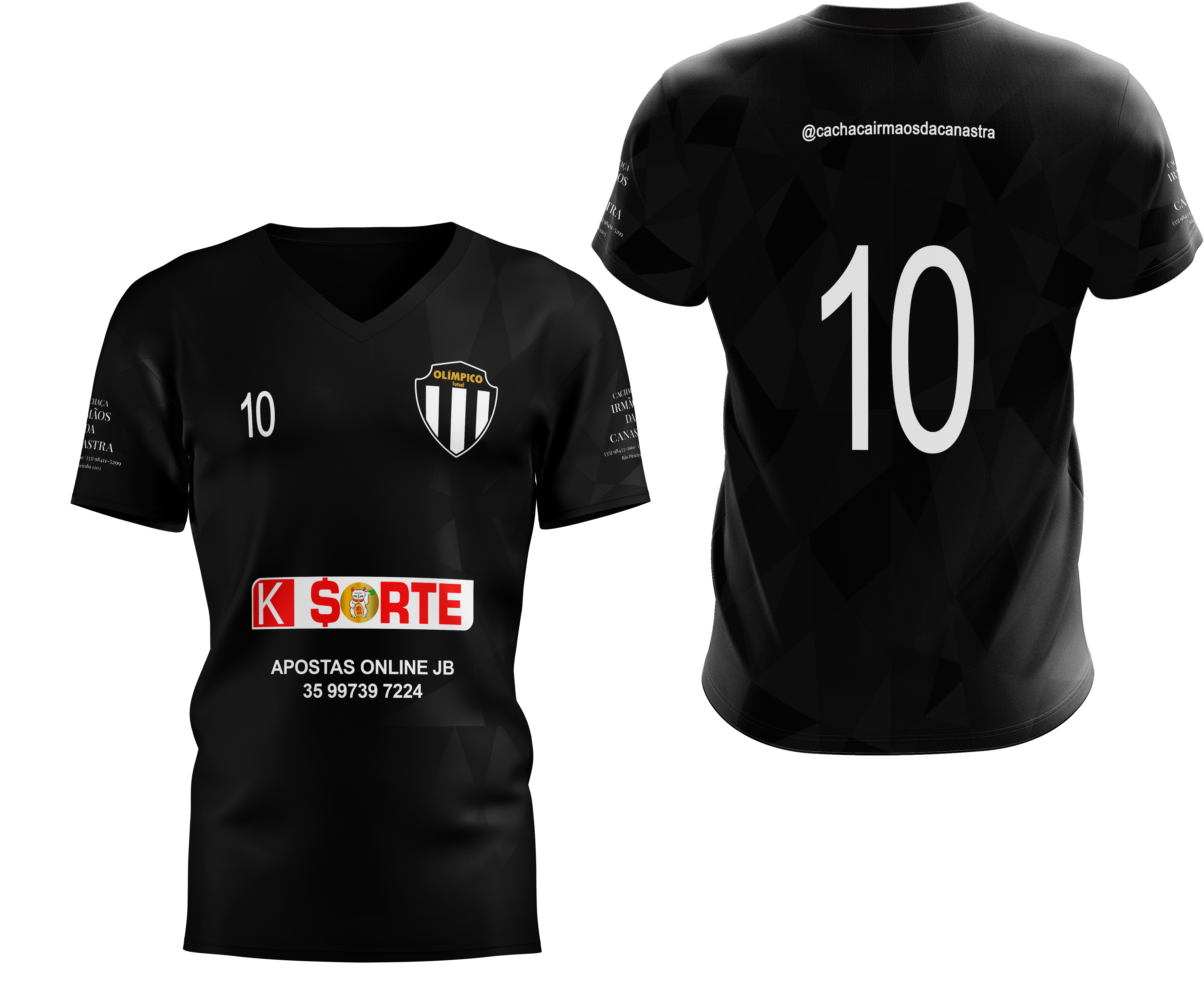 Desenvolvimento de uniforme para clube de futsal